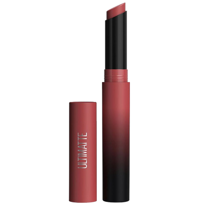 4x Maybelline Color Sensational Ultimatte Matte Slim Lipstick 988 More Blaze