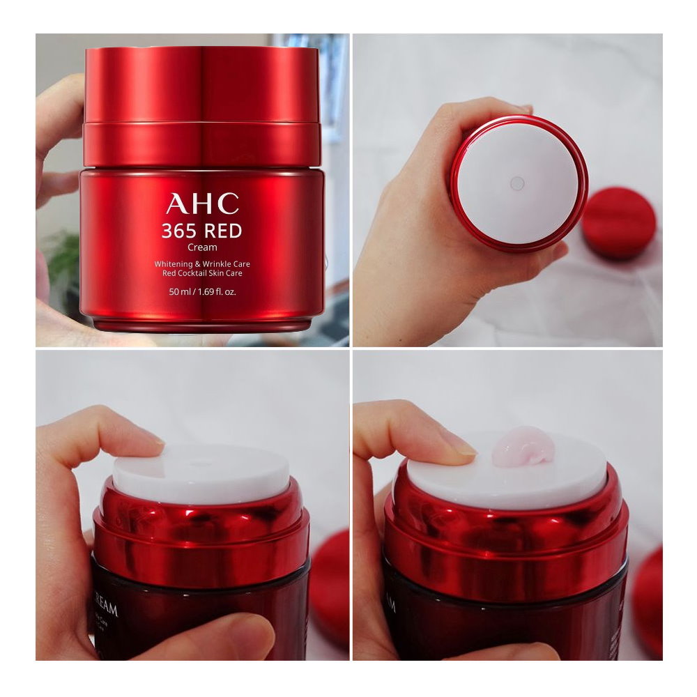 6x AHC 365 Red Cream 50ml EXP 19/08/2025