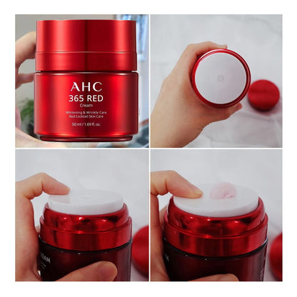6x AHC 365 Red Cream 50ml EXP 19/08/2025