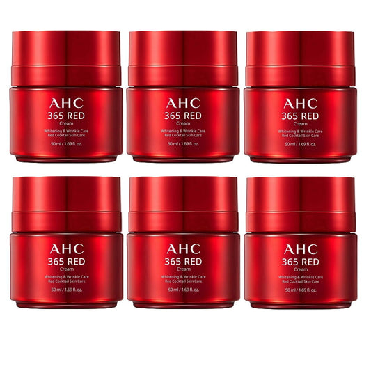 6x AHC 365 Red Cream 50ml EXP 19/08/2025