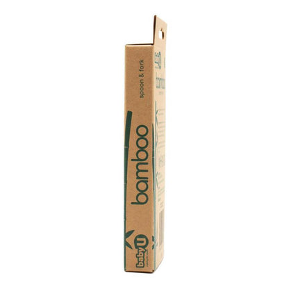 3x Baby U Bamboo Spoon and Fork Set