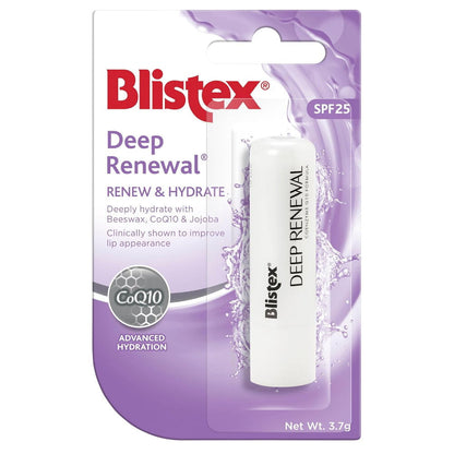 6x Blistex Deep Renewal Spf15 Renew & Hydrate Advanced Hydration 3.7g