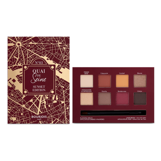 Bourjois 4 in 1 Eyeshadow Palette 03 Sunset Edition - Makeup Warehouse Australia