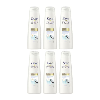 6x Dove Dermacare Scalp Anti-Dandruff Conditioner Coconut and Hydration 300ml