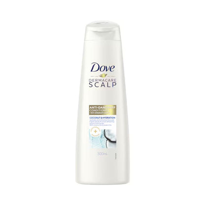 6x Dove Dermacare Scalp Anti-Dandruff Conditioner Coconut and Hydration 300ml