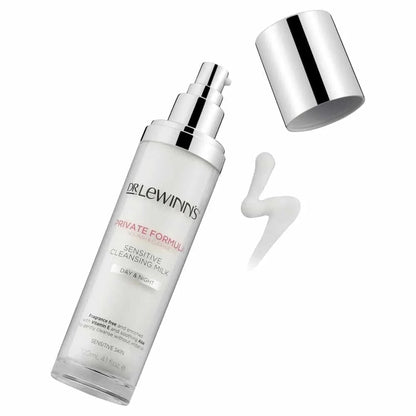 2x Dr. Lewinn's Day and Night Sensitive Cleansing Milk 120ml