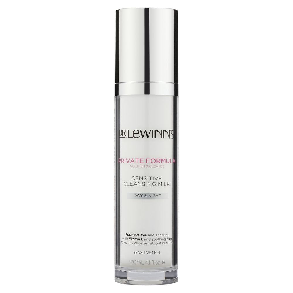 2x Dr. Lewinn's Day and Night Sensitive Cleansing Milk 120ml