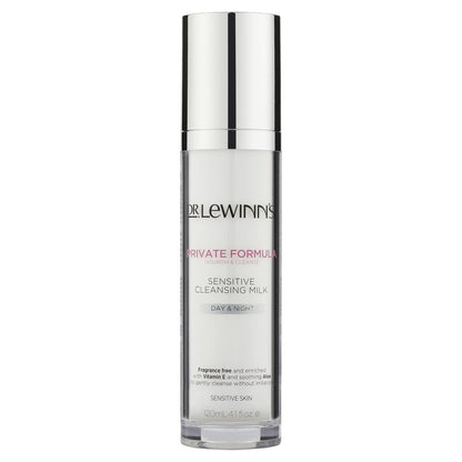 2x Dr. Lewinn's Day and Night Sensitive Cleansing Milk 120ml