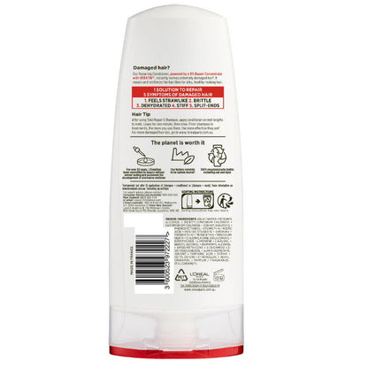 3x L'Oreal Elvive Total Repair 5 Repairing Conditioner 300mL