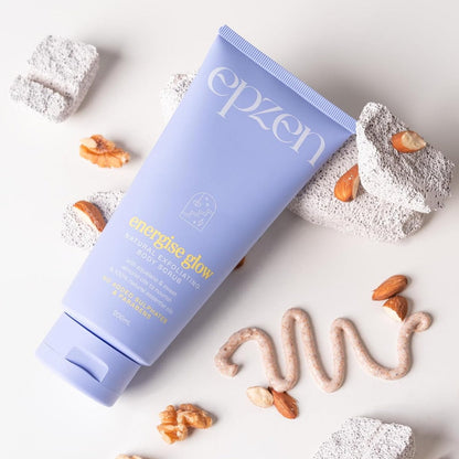 Epzen Energise Glow Natural Exfoliating Body Scrub 200ml