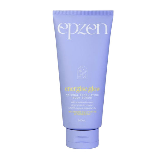 Epzen Energise Glow Natural Exfoliating Body Scrub 200ml