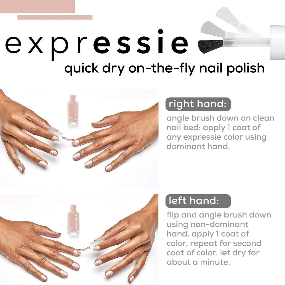 Essie Expressie Quick Dry Nail Colour 10ml 120 Don't Hate, Curate