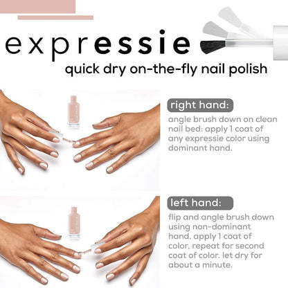 Essie Expressie Quick Dry Nail Colour 10ml 120 Don't Hate, Curate