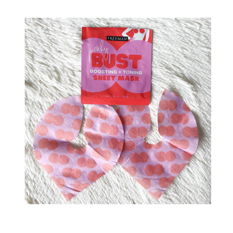 6x Freeman Perky Bust Boosting + Toning Sheet Mask - 1 Pair 30mL
