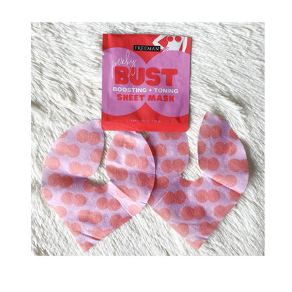 6x Freeman Perky Bust Boosting + Toning Sheet Mask - 1 Pair 30mL