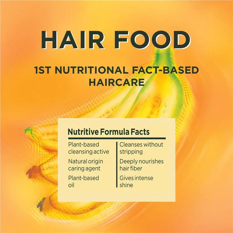 Garnier Fructis Hair Food Nourishing Banana Shampoo For Dry Hair 350ml
