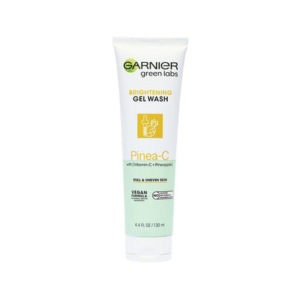 9x Garnier Green Labs Pinea-C Brightening Gel Wash Cleanser 130mL