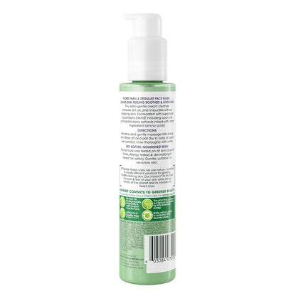 3x Garnier Green Labs Ultra Soothing Cream Cleanser Amino Berry 150ml