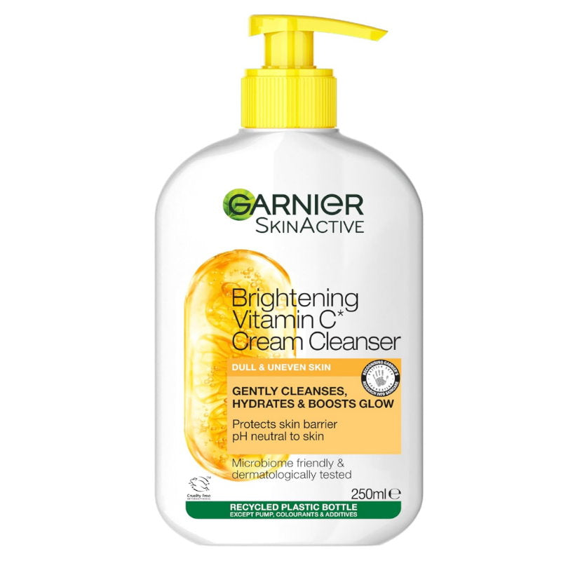 Garnier Brightening Vitamin C Cream Cleanser 250ml