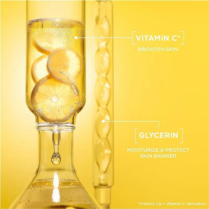 3x Garnier Brightening Vitamin C Cream Cleanser 250ml