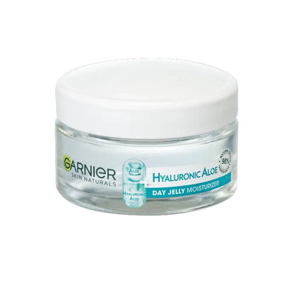 6x Garnier Skin Active Hyaluronic Aloe Day Jelly Moisturiser 50ml
