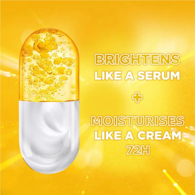 12x Garnier Skin Active Vitamin C 2 in 1 Brightening Serum Cream SPF15 50ml
