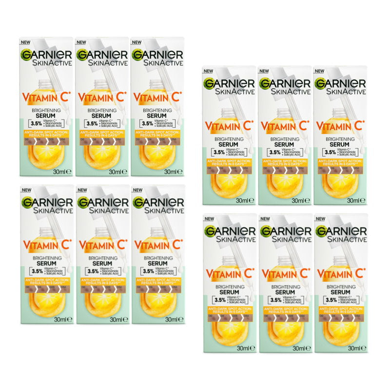 12x Garnier Vitamin C Brightening Serum 30ml