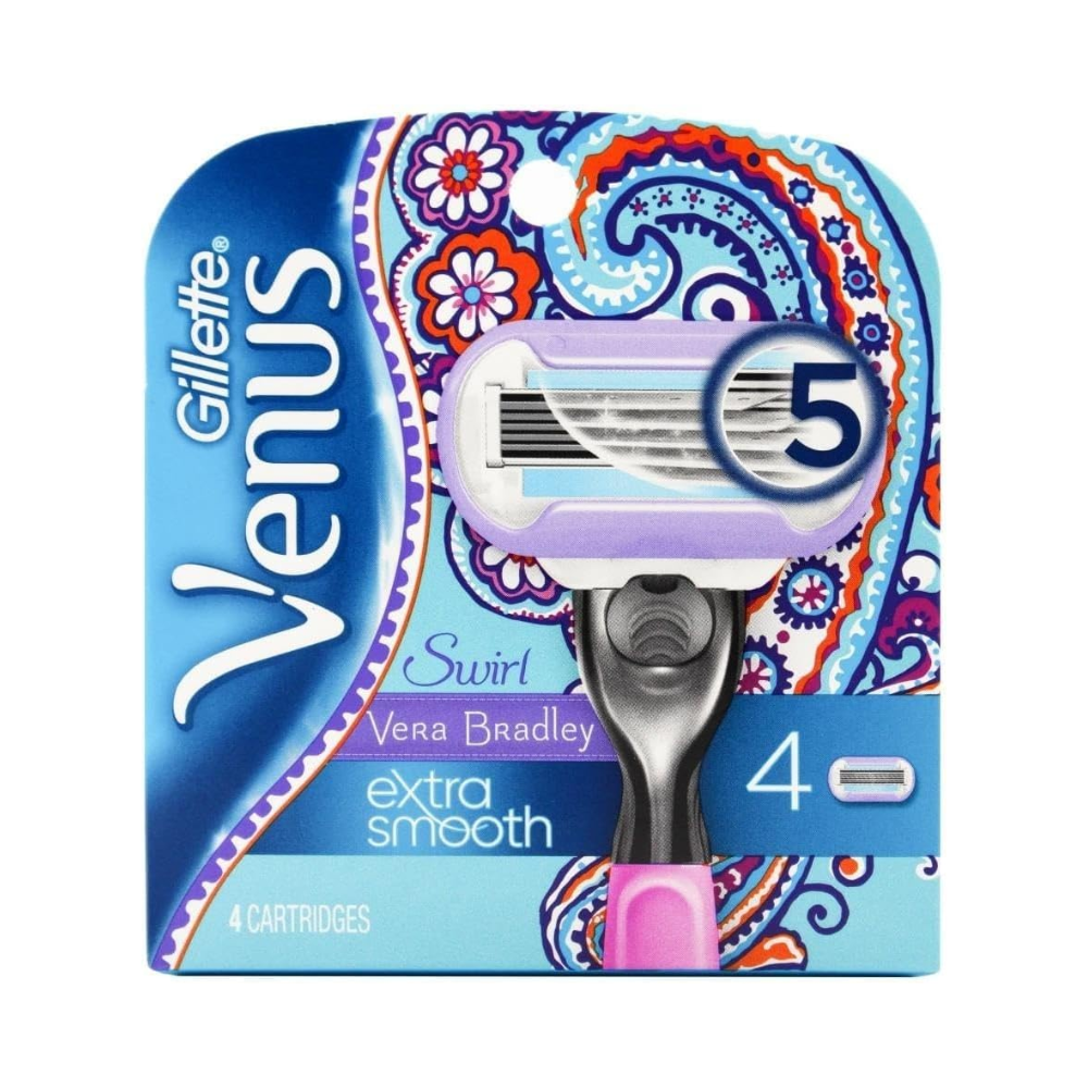 6x Gillette Venus Extra Smooth Blade Refills 4 Pack