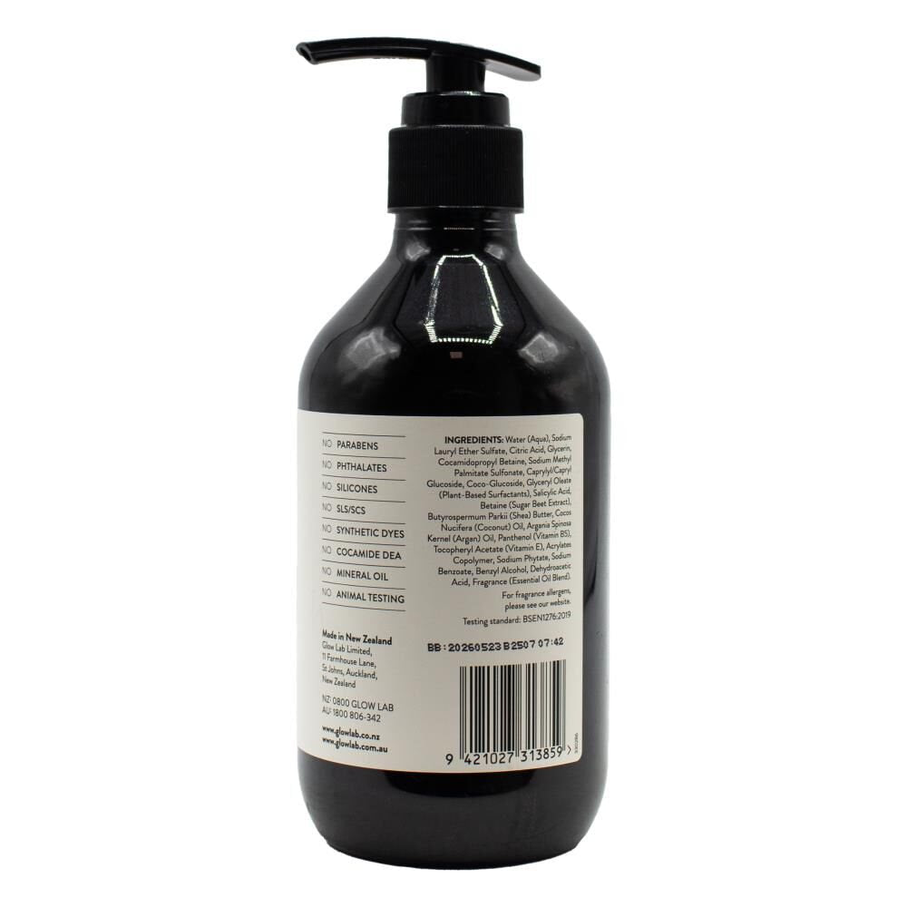 3x Glow Lab Antibacterial Hand Wash Lemongrass & Vetiver Soap 300ml