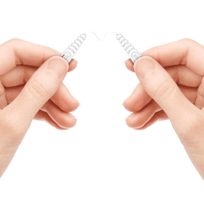 Go2 Dentagenie Gripper Smooth Dental Floss - 60 Flosstrips with Grips