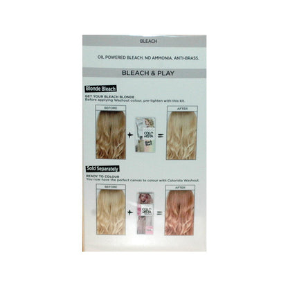 6 x LOreal Colorista Blonde Bleach Permanent Hair Colour - Blonde Hair Dye