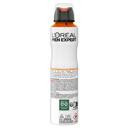 10x LOreal Men Expert Hydra Energetic Extreme Sport Anti Perspirant Deodorant 250ml