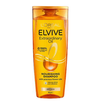 3x L’Oreal Paris Elvive Extraordinary Oil Nourishing Shampoo 300mL