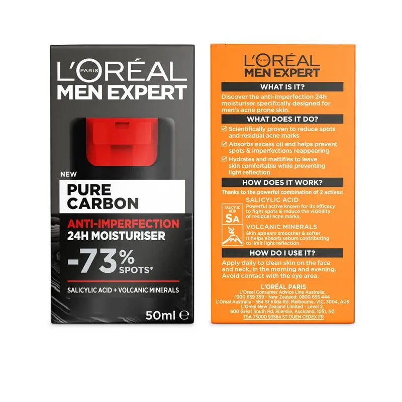 L'Oreal Paris Men Expert Pure Carbon Moisturiser 50ml