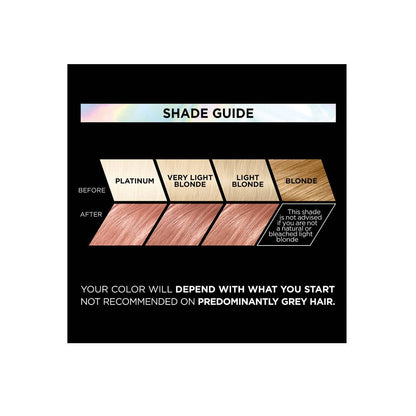 LOreal Pink Rose hair dye Makeup Warehouse - LOreal Paris Preference Vivids Permanent Hair Colour 9.213 Melrose Rose Gold