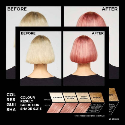6 x LOreal Paris Preference Vivids Permanent Hair Colour 9.213 Rose Gold