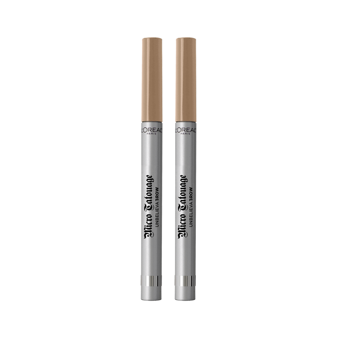 2x LOreal Unbelievabrow Micro Tattoo Eyebrow Definer 101 Blonde