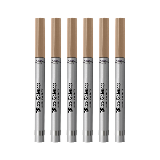6x L'Oreal Unbelievabrow Micro Tattoo Eyebrow Definer 101 Blonde