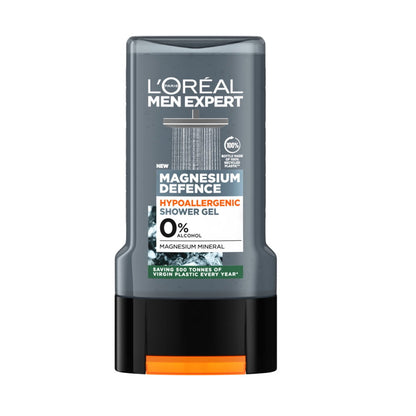 12x L’Oreal Men Expert Magnesium Defence Hypoallergenic Shower Gel 300ml