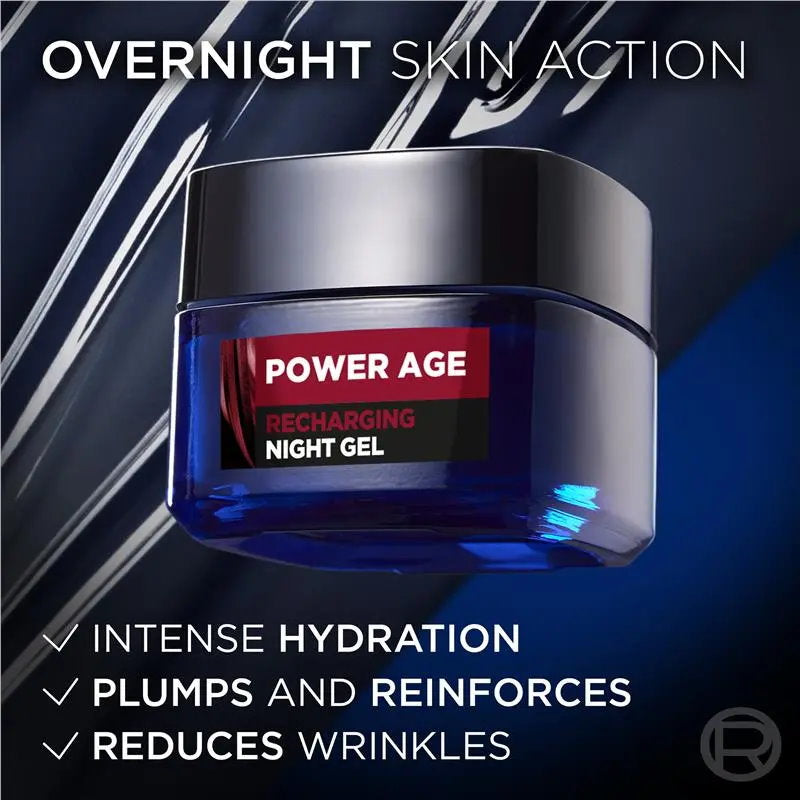 L'Oreal Paris Men Expert Power Age Recharging Night Gel 50ml