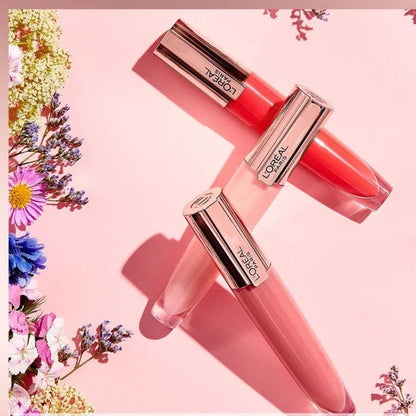 12x L'Oreal Paris Glow Paradise Plumping Lip Gloss 7ml 412 I Heighten