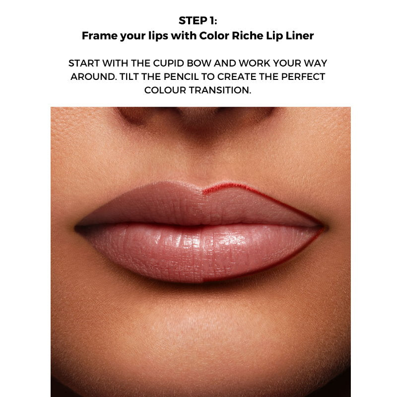 3x L'Oreal Paris Color Riche Le Lip Crayon Lip Liner 630 Beige a Nu