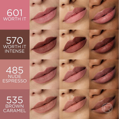 3x L'Oreal Paris Color Riche Le Lip Crayon Lip Liner 570 Worth It Intense