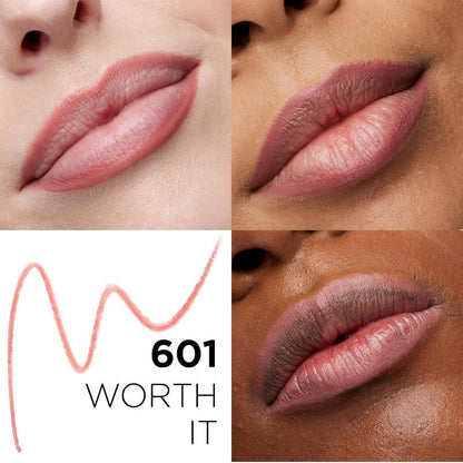 3pk L'Oreal Paris Color Riche Le Lip Crayon Lip Liner 601 Worth It