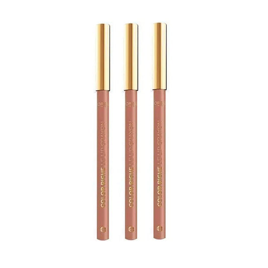 3x L'Oreal Paris Color Riche Le Lip Crayon Lip Liner 630 Beige a Nu