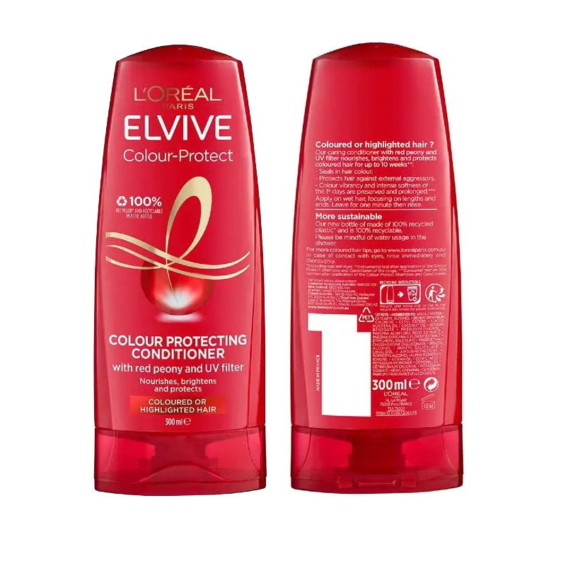 36pk L'Oreal Paris Elvive Colour Protect Conditioner 300mL