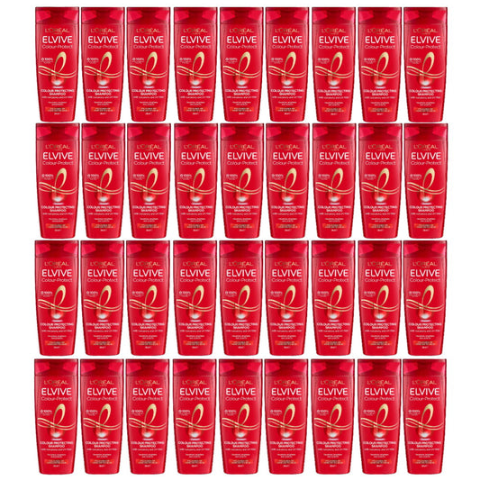 36pk L'Oreal Paris Elvive Colour Protect Shampoo 300mL