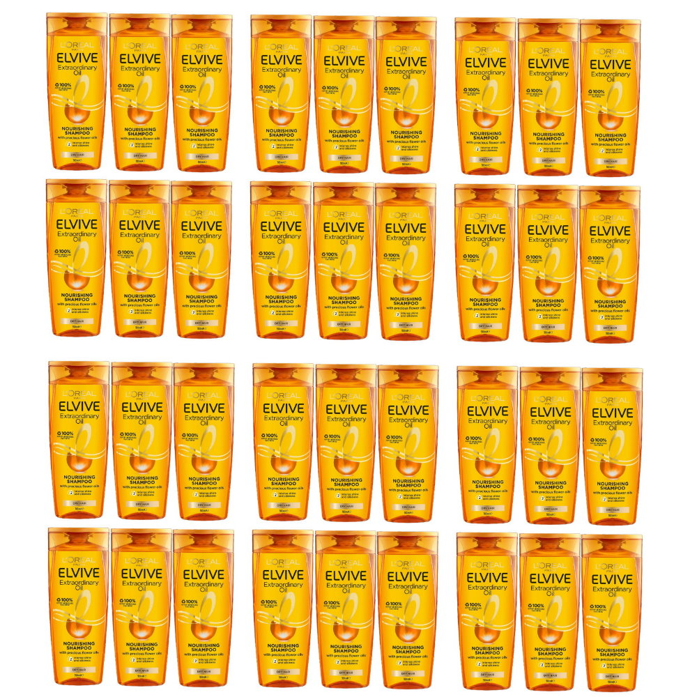 36pk L’Oreal Paris Elvive Extraordinary Oil Nourishing Shampoo 300mL