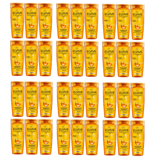 36pk L’Oreal Paris Elvive Extraordinary Oil Nourishing Shampoo 300mL