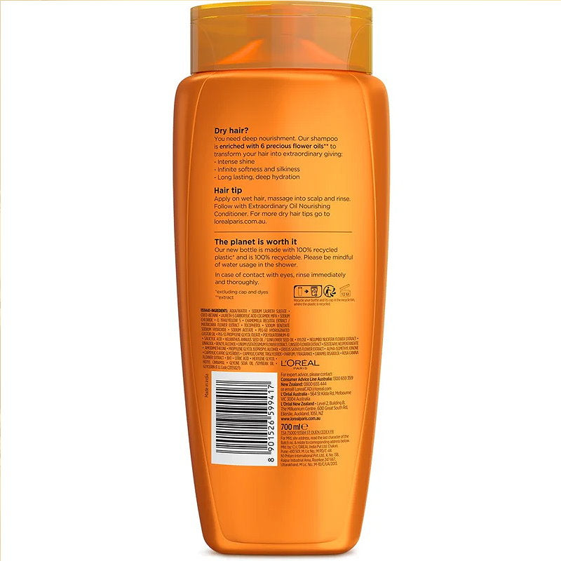 21pk L'Oreal Paris Elvive Extraordinary Oil Nourishing Shampoo 700mL
